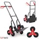 image 5 of TUFFMATE 150kg Folding Stair Climber Sack Truck - Tri-Wheel Heavy Duty Trolley & Telescopic Handle