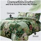 image 7 of Ellis Floral Printed Duvet Cover Set Reversible Polycotton Beddings Multi | Single
