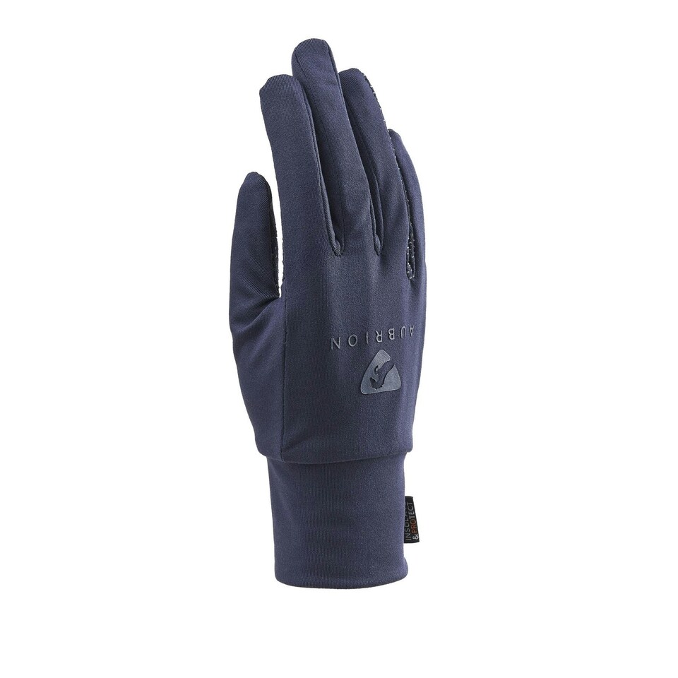 image 1 of Shires Aubrion Baxter Winter Riding Gloves Blue | Size: X-Large
Colour: Navy