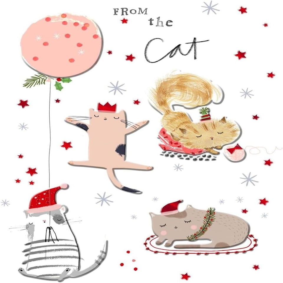 image 1 of From The Cat Christmas Card