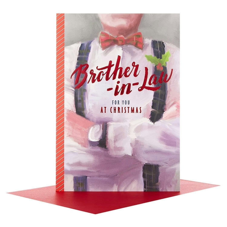 Brother In Law Christmas Card 'festive Wish'