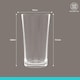 image 4 of Argon Tableware Conical Pint Beer Glasses - 568ml (20oz) - Pack of 6