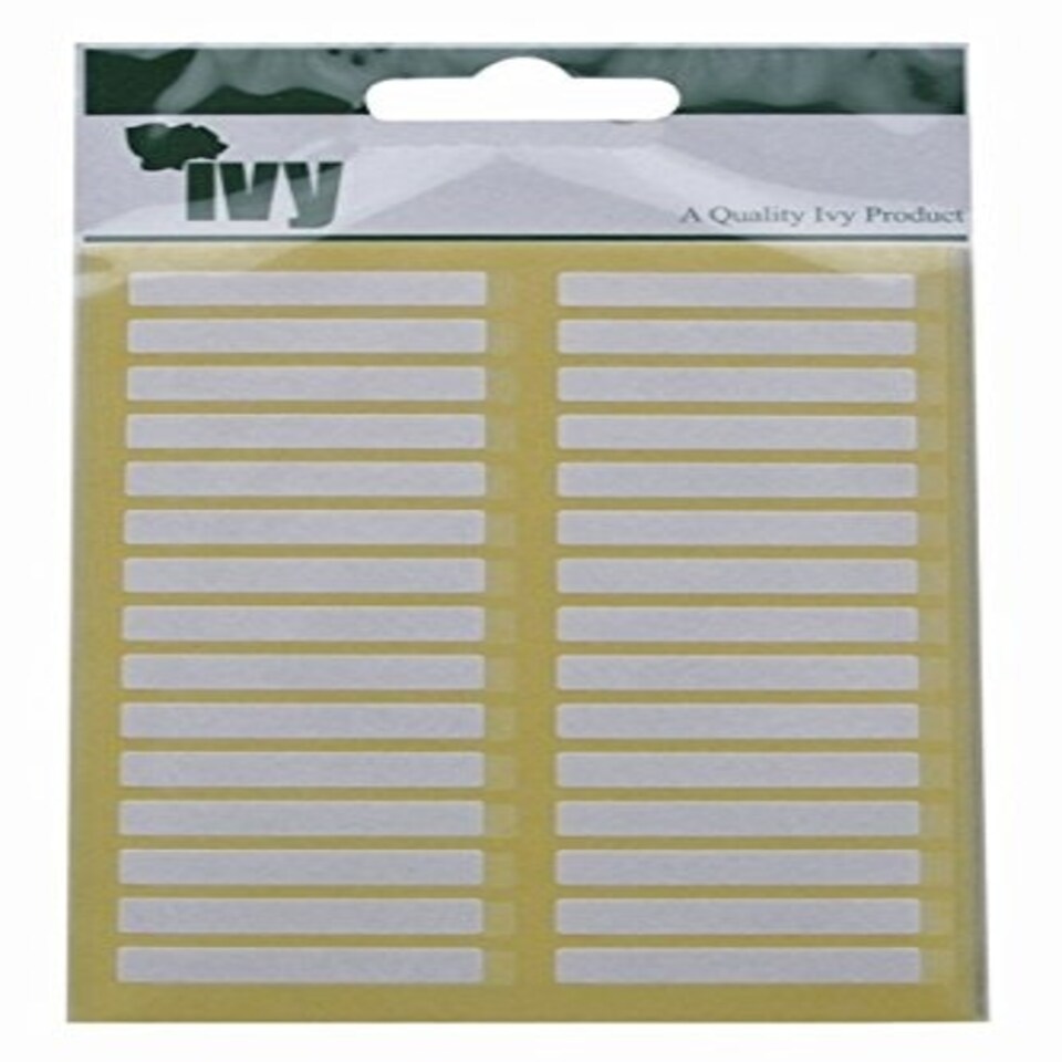 image 1 of Pack of 210 White 5x35mm Rectangular Labels