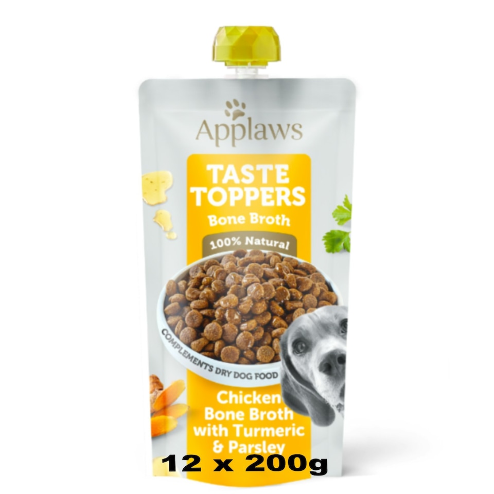 Applaws Applaws Taste Toppers 100 Topper Bone Broth Chicken pet food packaging