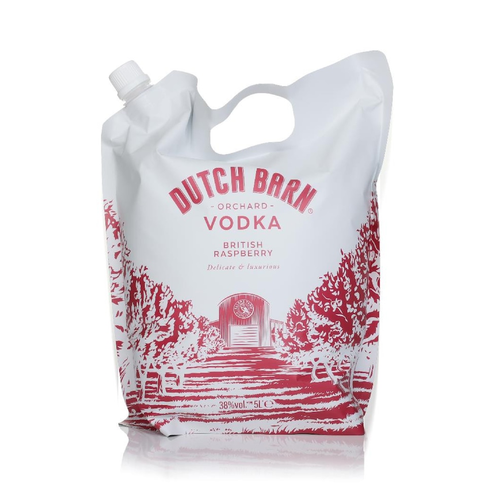 image 1 of Dutch Barn British Raspberry Vodka Pouch 5L