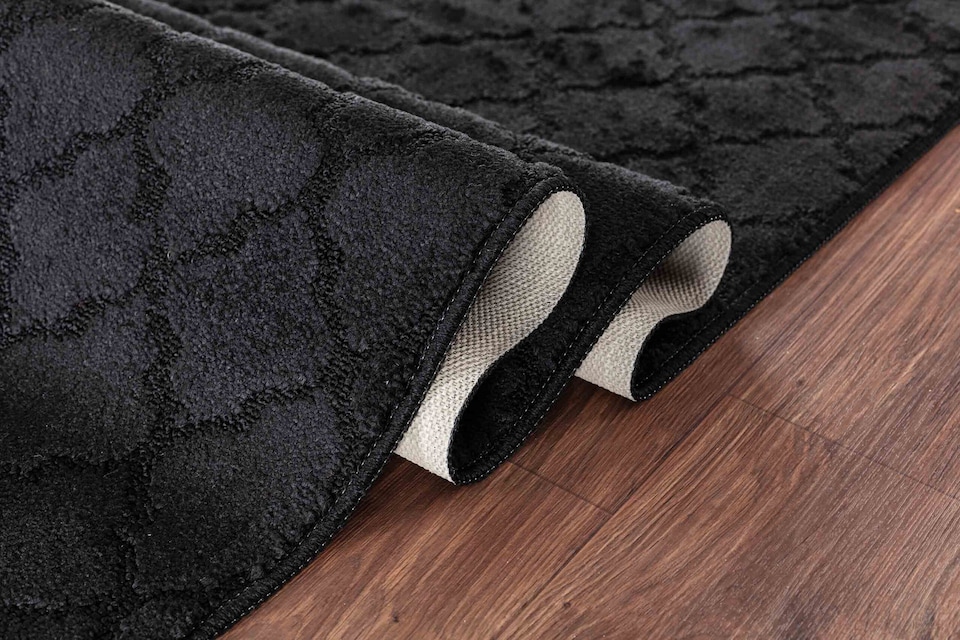 image 1 of Ivy Washable Trellis Design Anti Slip Doormats - Runners