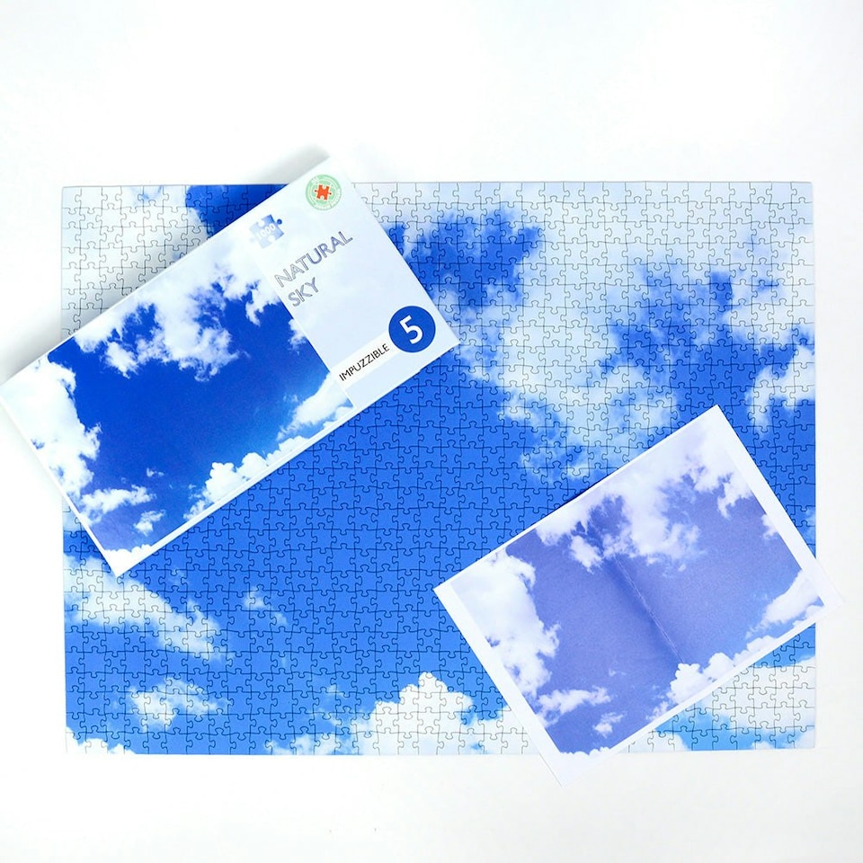 image 1 of Natural Sky - Impuzzible No.5 - 1000 Piece Jigsaw Puzzle