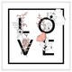 image 1 of Love (Picture Frame) White | S