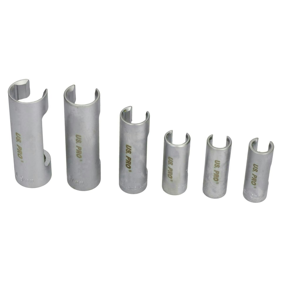 image 1 of ABS Diesel Injection Injector Pipes Difficult Access Sockets 10mm - 19mm 6pc