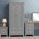 image 5 of 2 Door Wardrobe with 2 Drawers