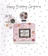 image 2 of Happy Birthday Gorgeous No 1 Birthday Girl Perfume Card Second Nature Pearl