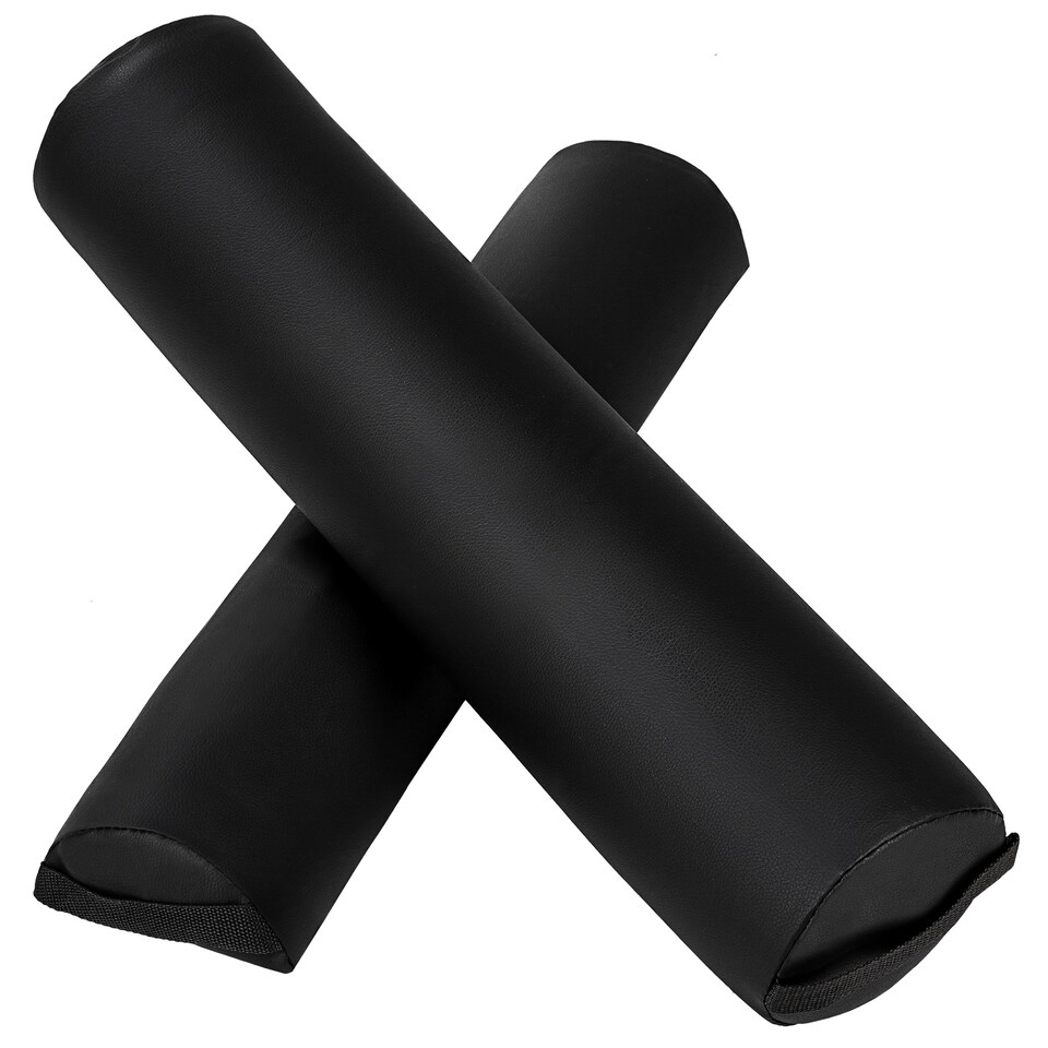 image 1 of Massage Bolster Set - full roll and half roll | Black | black | 64 x 8 cm | 1