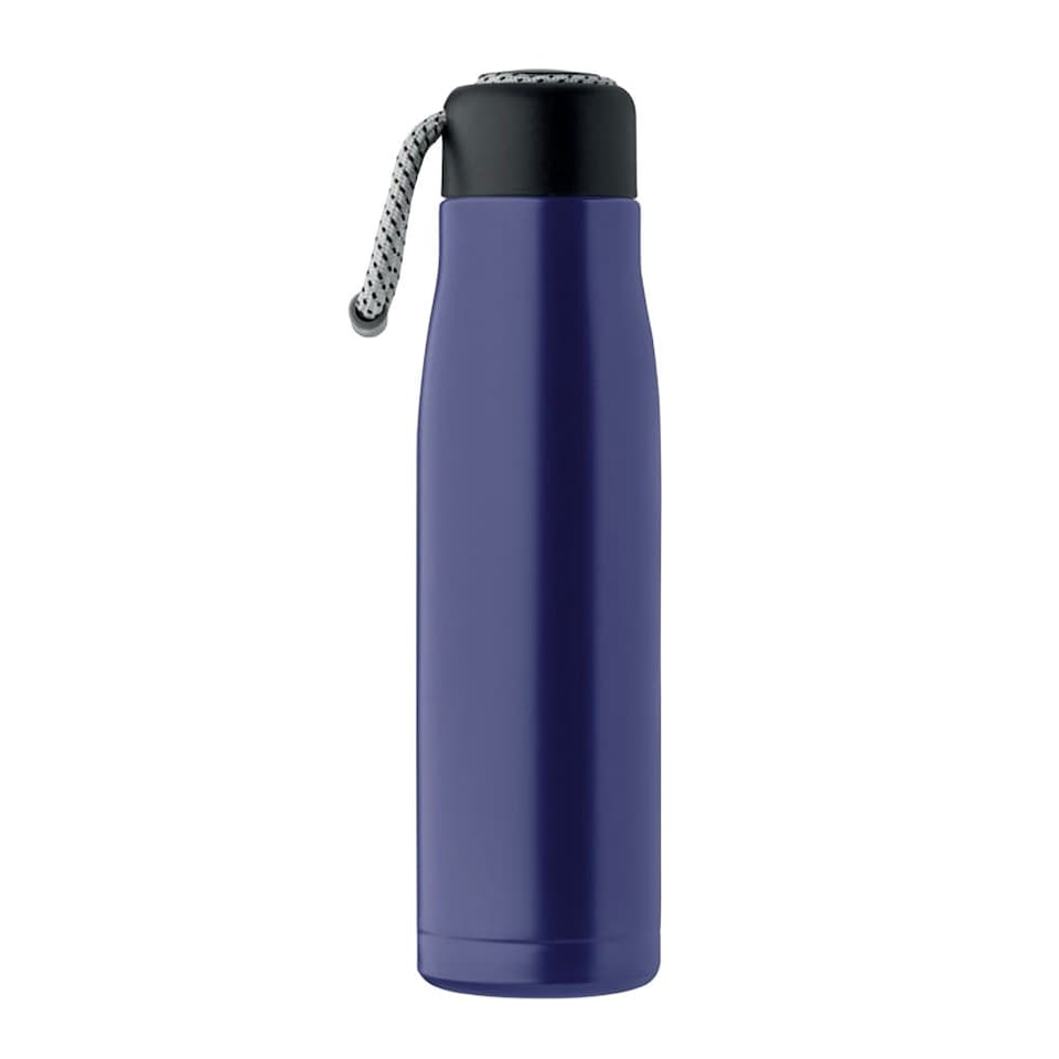 image 1 of MidOcean Cordle Double Wall 500ml Water Bottle - Royal Blue - One Size Blue | One Size
