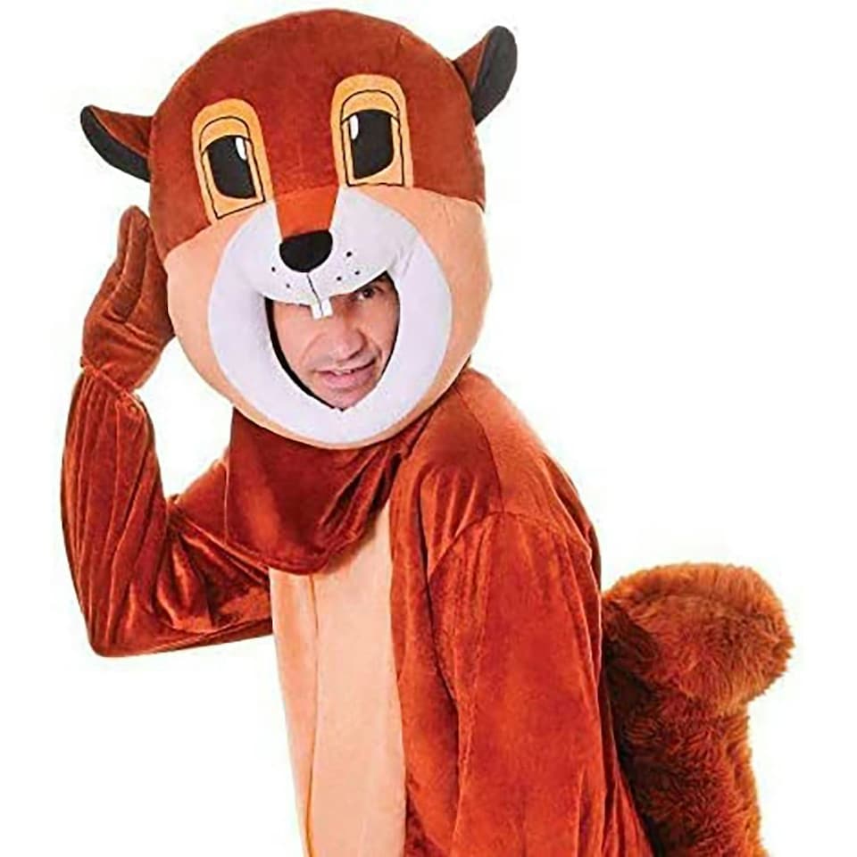 image 1 of Bristol Novelty Unisex Adults Squirrel Costume - Brown - One Size One Size