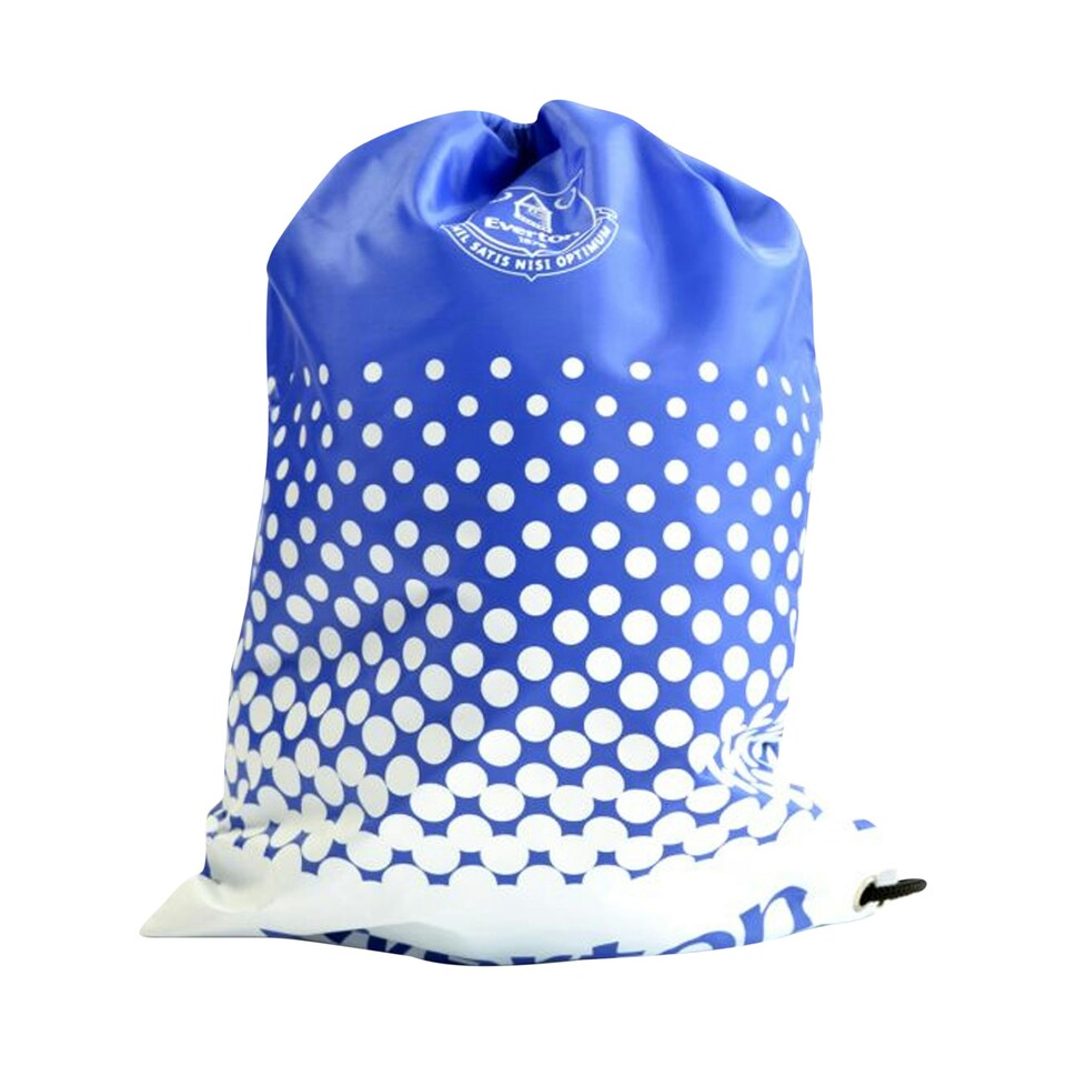 image 1 of Everton FC Fade Drawstring Bag - Blue/White - One Size Blue | One Size
