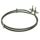 image 5 of SPARES2GO Heating Element compatible with Logik LFTC50A12 LFTC60A12 LFTC60W12 LFSTC50W LMF65SS Fan Oven Cooker (2 Turn, 2100W)