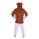 image 2 of Gremlins Unisex Adult Deluxe Gizmo Costume | Brown | Brown/White | M | 1
