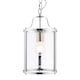 image 3 of Set of 2 Chester - Chrome Lantern Style Adjustable Pendant Lights