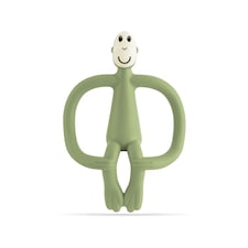Matchstick Monkey Original Teething Toy | Green | Olive Green