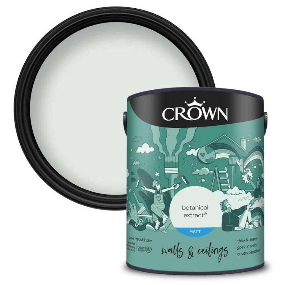 image 1 of Crown Matt Emulsion Botanical Extract 5L