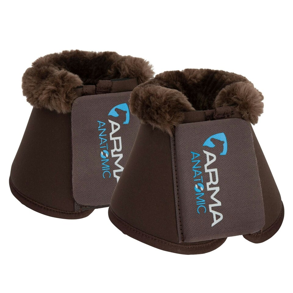 image 1 of ARMA SupaFleece Neoprene Over Reach Boots Blue | Size: Full
Colour: Navy