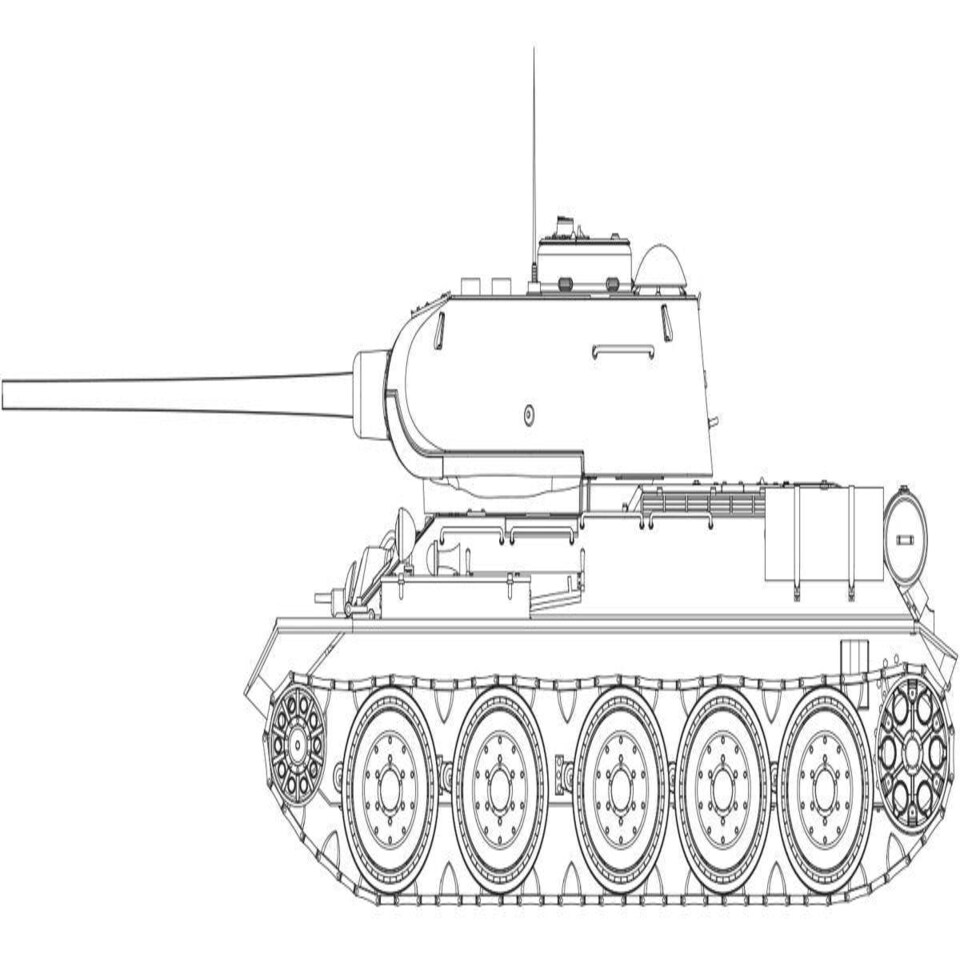 Airfix Russian T34/85 112 Factory Production (1:35 Scale)