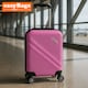 image 2 of Travel in Style: The Durable & Colorful Carry-On Collection-Dimensions with Wheels and without Wheels - Baby Pink