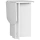 image 6 of HOMCOM Foldable Dining Table Compact Drop Leaf Table for Kitchen White White