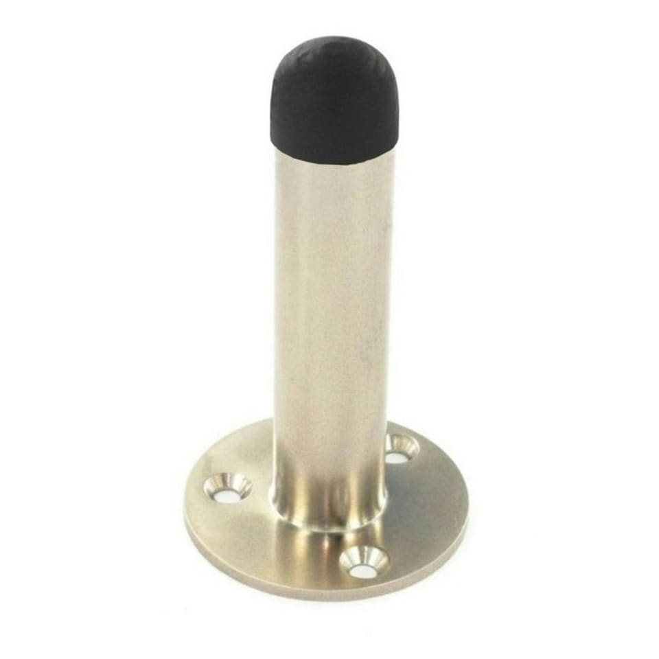 Securit Projection Fixed Door Stopper - Black/Metallic Gold - One Size