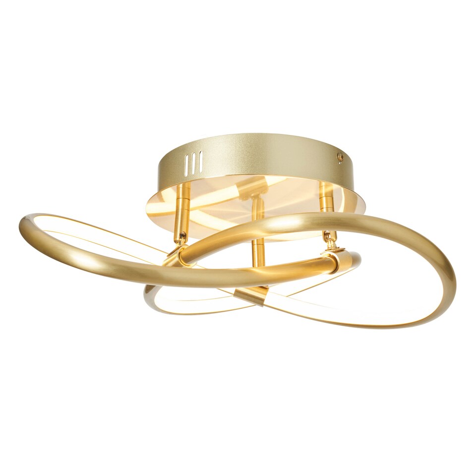 image 1 of BHS Eero LED Ceiling Light | Gold | Satin Brass | 1
