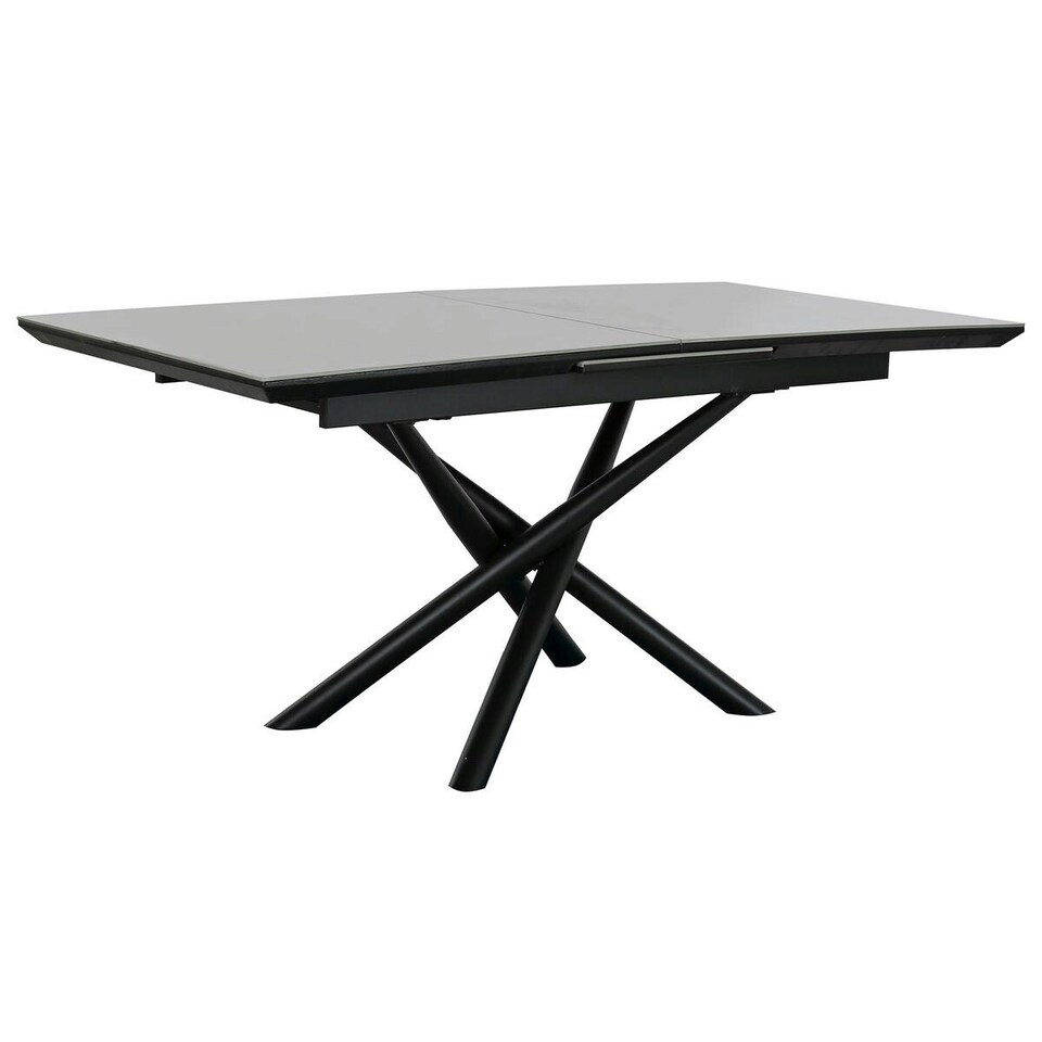 image 1 of Dining Table Home ESPRIT Black Grey Metal Ceramic 160 x 90 x 76 cm N/A
