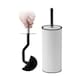 image 3 of Showerdrape Nexus White Toilet Brush & Holder