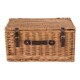 image 3 of Wicker Double Steamed 51cm Picnic Basket Brown | Brown | One Size