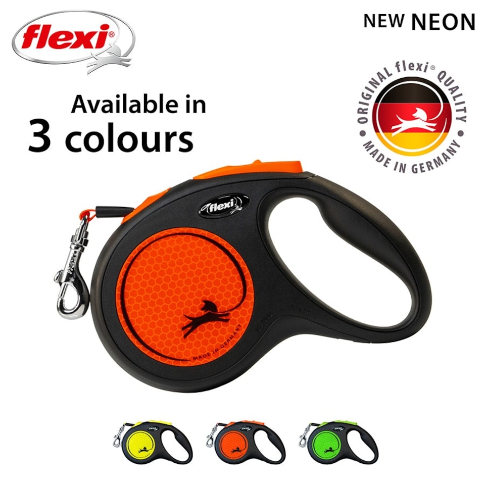 image 1 of Flexi New Neon Tape M Orange 5m 1-25kg