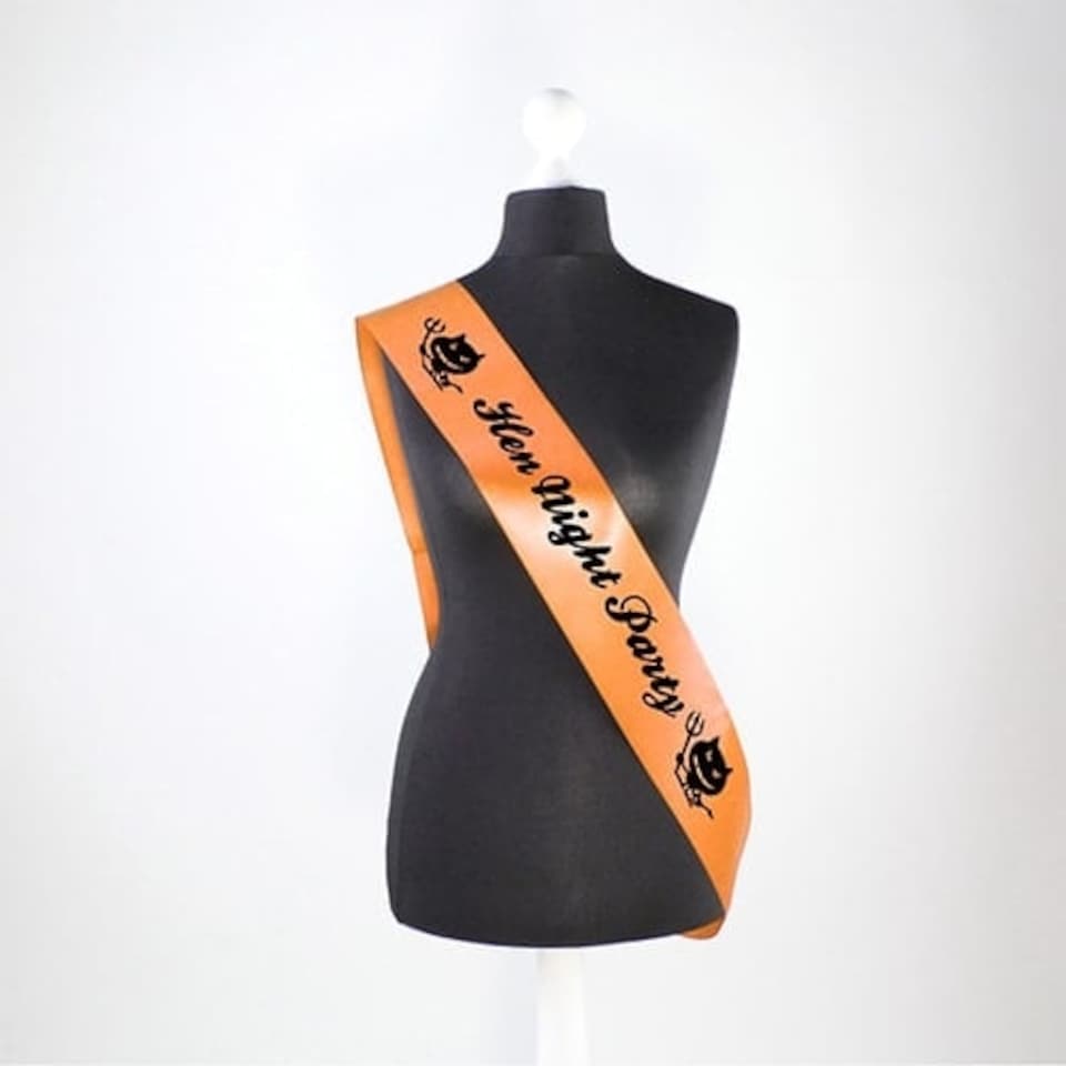 Hen Night Party Pre-Printed Sash