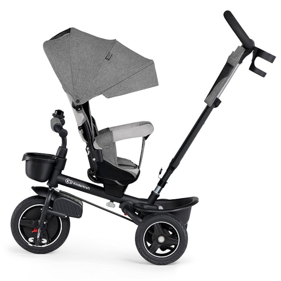 image 1 of Kinderkraft Tricycle Spinstep Grey