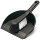 image 5 of Addis Dustpan and Stiff Brush Set, Black N/A