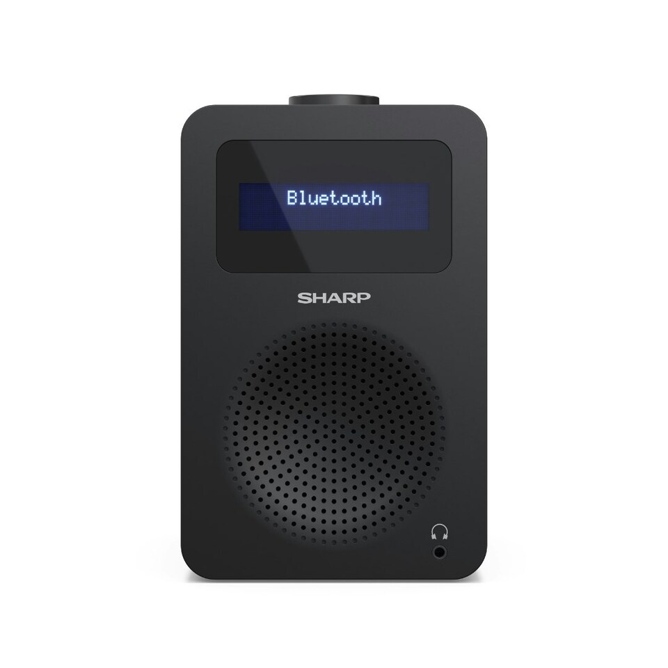 image 1 of SHARP DR-430(BK) Tokyo Digital Radio - Black