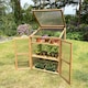 image 2 of Wooden Framed Polycarbonate Growhouse Mini Greenhouse
