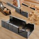 image 2 of 12" Mitre Saw Box Clamp Angle Clamping Sawing Block Cut Multiple Angle
