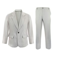 Grey Suit Costume Grey | L