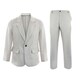 image 1 of Grey Suit Costume Grey | L