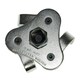 image 1 of Oil Filter Remover Removal Wrench 3 Legged 3/8" And 1/2" Drive 63mm - 102mm