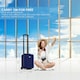 image 2 of Flight Knight Lightweight 2 Wheel ABS Hard Case Suitcases Cabin Carry On Hand Luggage 100+ Airlines Approved - Wizz, Ryanair & easyJet Free Carry On 40x30x20cm | Blue | Navy | Cabin Bag