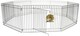 image 8 of Actiaspet - Small Animal Playpen | 8-Panel Metal Enclosure with Door, 33 x 23 cm Panels