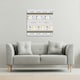 image 2 of Heiroglyphs (Canvas Print) 77 x 77 x 4cm