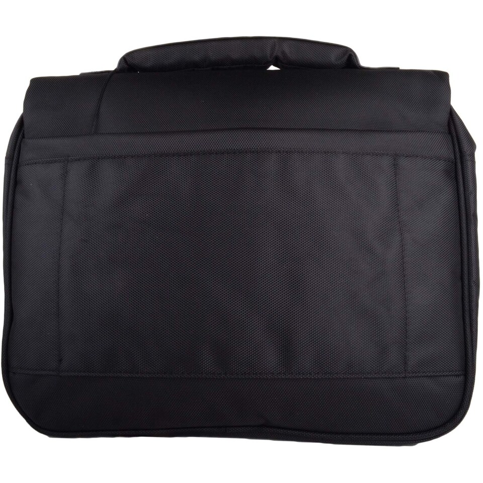 image 1 of Lorenz Large Nylon Business / Travel / Work / Laptop Case / Shoulder Bag | Black | Black
