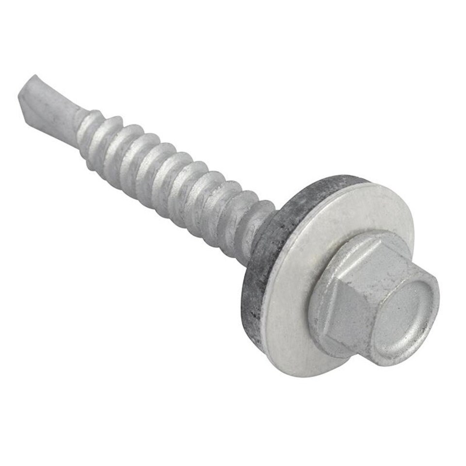 Forgefix Techfast Self-drill, Light Section, Hex - Multi Colour - 5.5 x 38mm