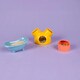 image 3 of Scruffs Small Pet Colours Ceramic Set - House, Sand Bath & Food Bowl