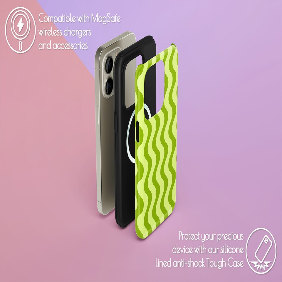 image 1 of Wiggle Waggle Green | iPhone 14 Pro
Tough | iPhone 14 Pro
Tough